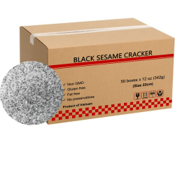 BLACK SESAME CRACKER
