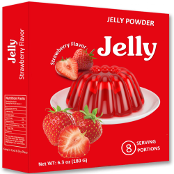 JELLY POWDER (STRAWBERRY FLAVOR)